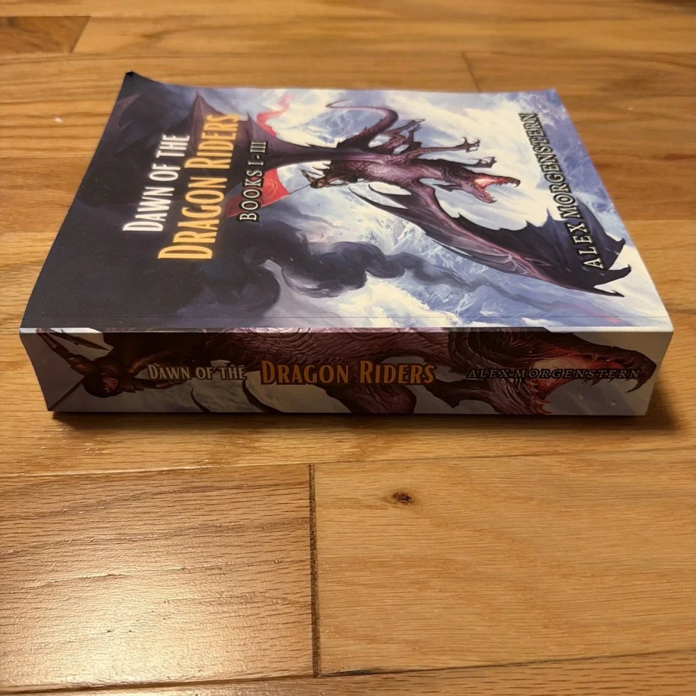 Dawn‎ Of The Dragon Riders Books I - III by Alex Morgenstern Soft Cover Fantasy